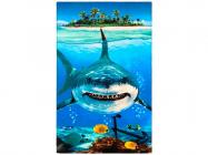 30x60 Big Shark Fiber Reactive Beach Towel.